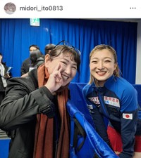 （伊藤みどり公式インスタグラムより）