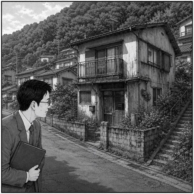 この家には、処分したくても誰も手を付けられない事情が…　※画像はAIが作成したイメージです