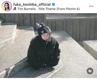 小芝風花インスタグラム＠fuka_koshiba_officialより