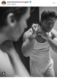 パトリック・シュワルツェネッガー（@patrickschwarzenegger）さんのインスタグラムより