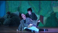 大衆演劇に挑戦する藤井隆＝「新婚さんいらっしゃい！」ⓒABCテレビ