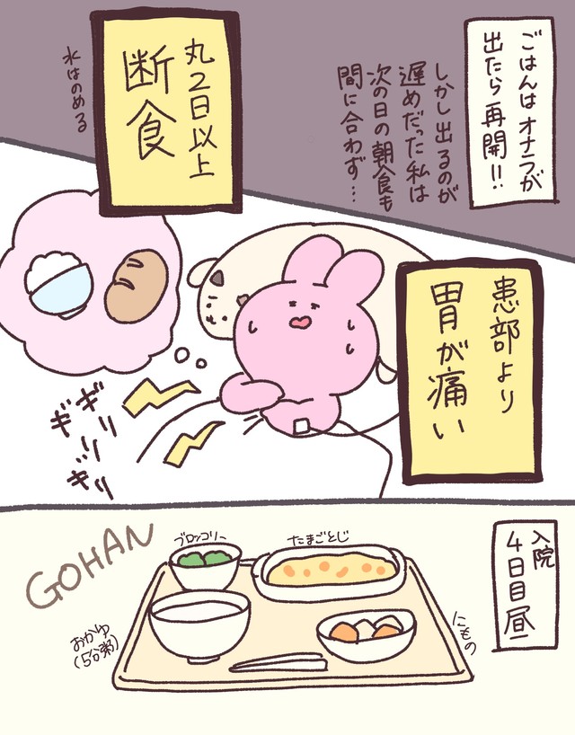 【漫画】『人生ではじめて手術をした話』14（兎星しずかさんの提供）