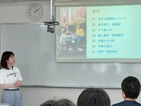 5月9日に開かれた説明会（高松市・濱川学院）