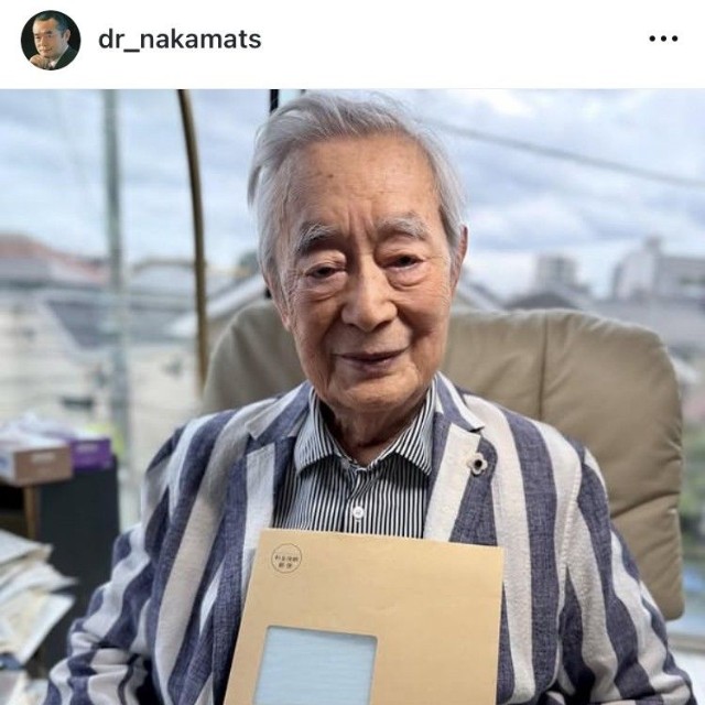 ドクター・中松氏のインスタグラム＠dr_nakamatsより