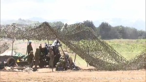 陸上自衛隊が実弾射撃訓練　宮城・王城寺原演習場