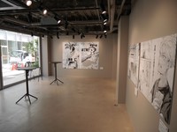 「The Unknown Café Gallery Harajuku」のギャラリースペース＝東京・原宿　(C)2023 The Unknown Café Gallery Harajuku