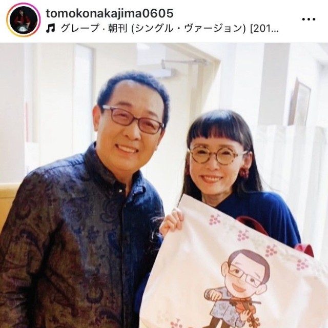 中嶋朋子インスタグラム＠tomokonakajima0605より