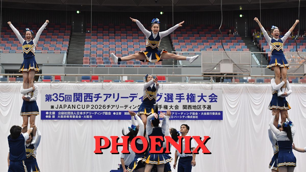 元日本一のチアが描く】16人だけの大阪学院大学PHOENIX 全員が