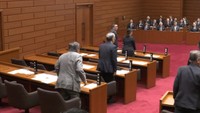 条例の採決が行われた香川県議会　3月