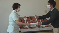 岡山県美作市の観光農園がイチゴをお届け