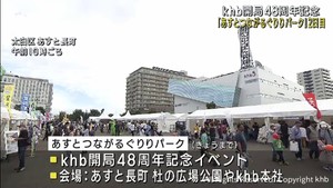ｋｈｂ開局４８周年イベント「あすとつながるぐりりパーク」２日目もにぎわう　仙台市