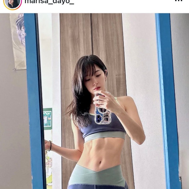 安川摩吏紗（@marisa_dayo_）さんのインスタグラムより