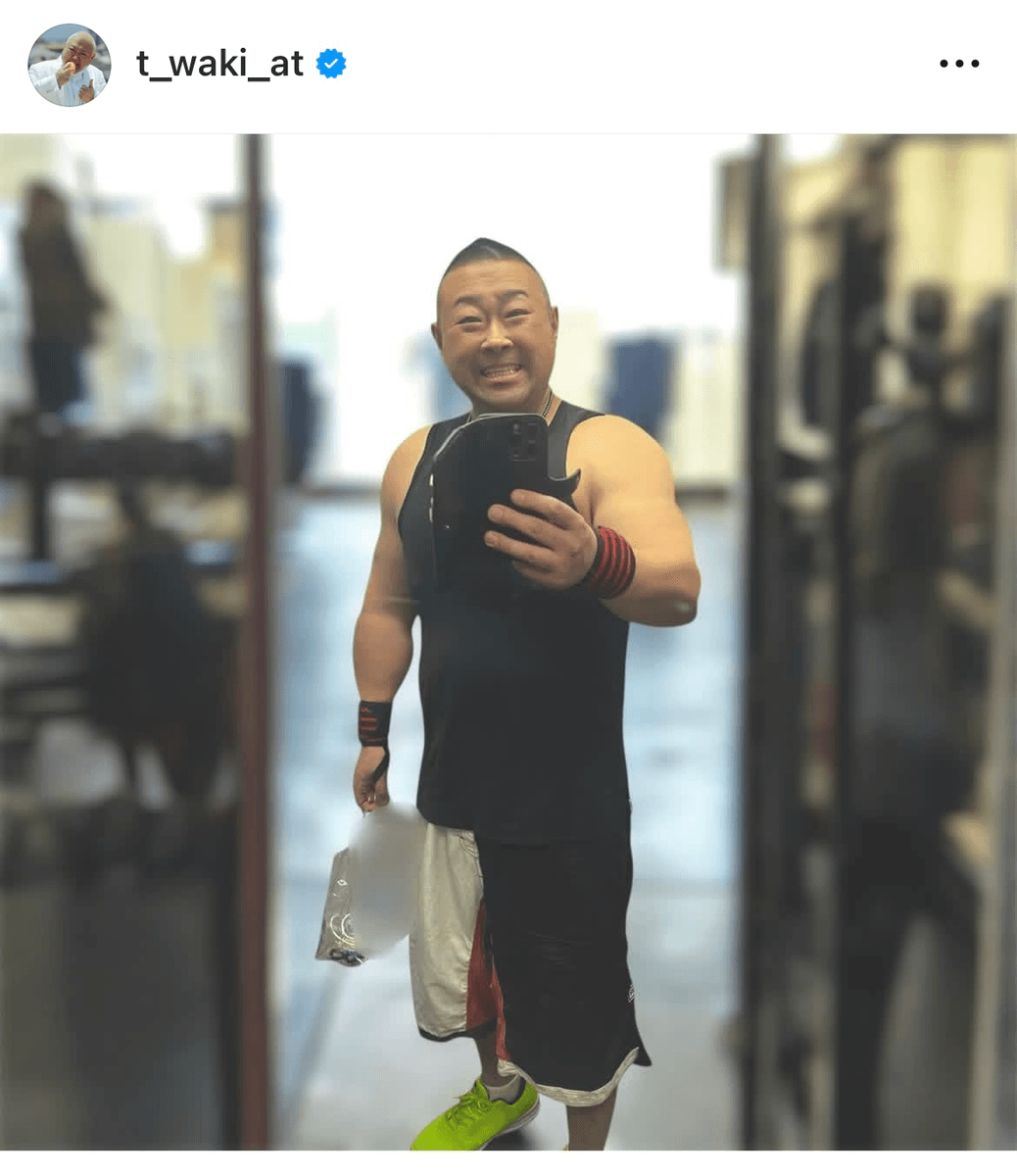 脇知弘 (@t_waki_at)さんのインスタグラムより