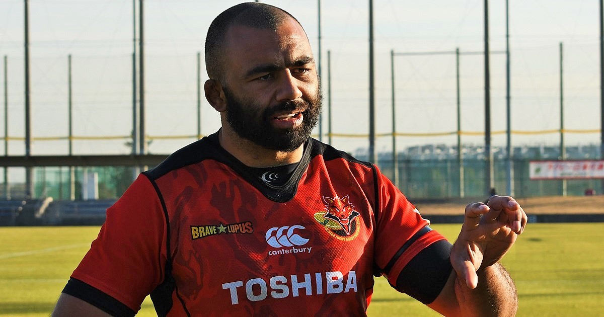 ラグビー - 東芝のリーチマイケル、グラウンド外にも活動の幅を広げる