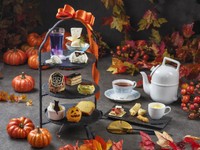 「ハロウィーンアフタヌーンティー」のセット（画像提供：都ホテル尼崎）