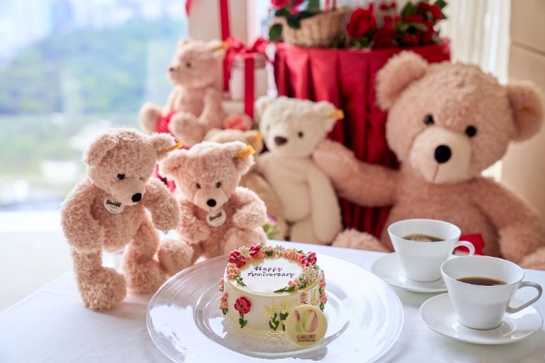 テディベアと特製ケーキ付き！ 【ザ・プリンスギャラリー 東京紀尾井町