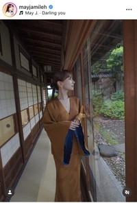 May J.インスタグラム＠mayjamilehより