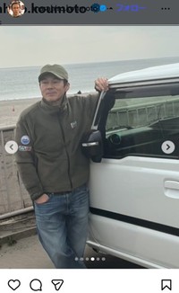 甲本雅裕のインスタグラム＠masahiro.koumotoより