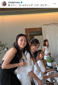 （チェ・ジウ公式インスタグラムより）