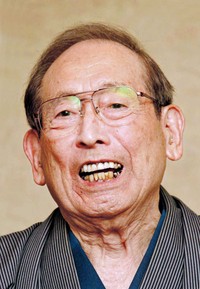 笑福亭松之助さん=2016年