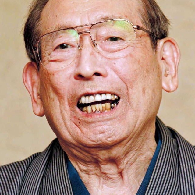 笑福亭松之助さん=2016年