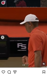 タイガー・ウッズのインスタグラム＠tigerwoodsより