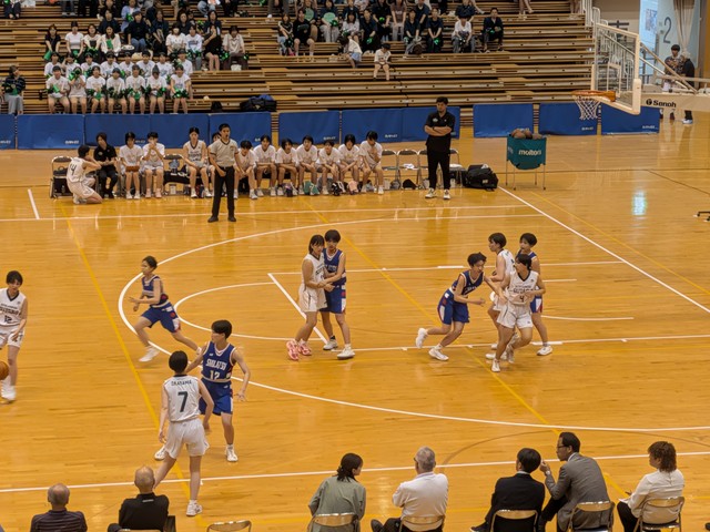 【岡山県高校総体】バスケットボール女子決勝 　倉敷翠松が就実を下し頂点に　6日