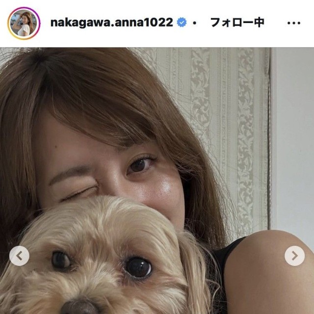 中川安奈アナウンサーのインスタグラム＠nakagawa.anna1022より