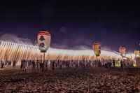 千里浜祈願祭 ナイアガラの滝（提供：羽咋市 産業建設部 商工観光課）