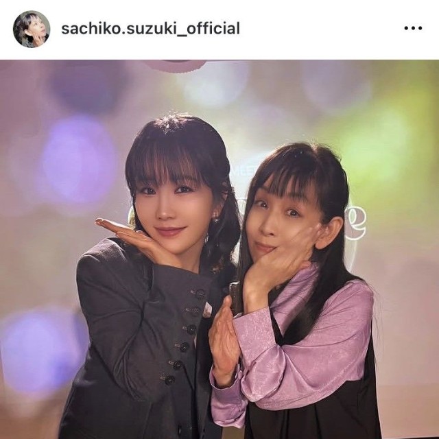 鈴木早智子インスタグラム＠sachiko.suzuki_officialより