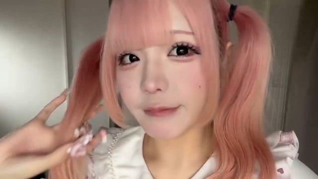 メイクの仕方を変えると（萌乃ゆのさん提供）