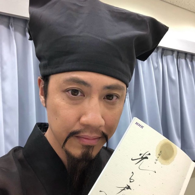 NHK大河ドラマ「光る君へ」に出演した俳優のリンリンさん（本人のインスタグラムから）