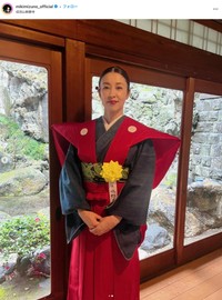 水野美紀さんの公式インスタグラムから
