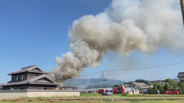 住宅火災　けが人なし　香川・三木町