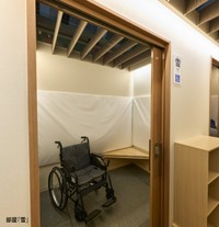 車椅子で入室できる「雪」。入り口からまっすぐ進むとある（提供：九州国立博物館）