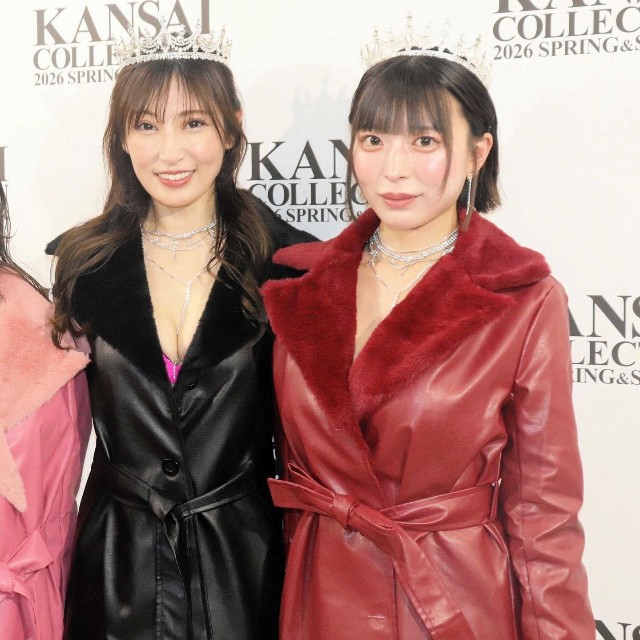 「KANSAI COLLECTION 2026 5/5」に出演した（左から）村雨芙美、熊田曜子、柚乃りか