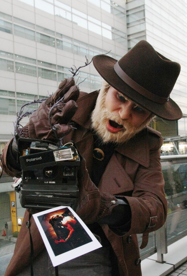 バールをフルスイングしてポラロイドカメラを破壊して作った傑作、ジョセフ・ジョースターの念写（提供画像）