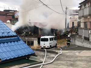 【速報】仙台・青葉区千代田町の住宅で火事