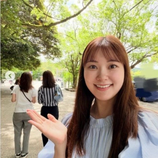 増田紗織アナウンサーのインスタグラム＠saorimasuda_officialより