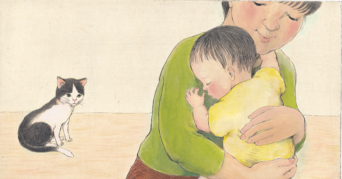 竹下文子さんと田中清代さんの絵本「ねえだっこして」　お姉さん猫の本当の気持ちに心が揺れる｜好書好日 - Vimarsana News