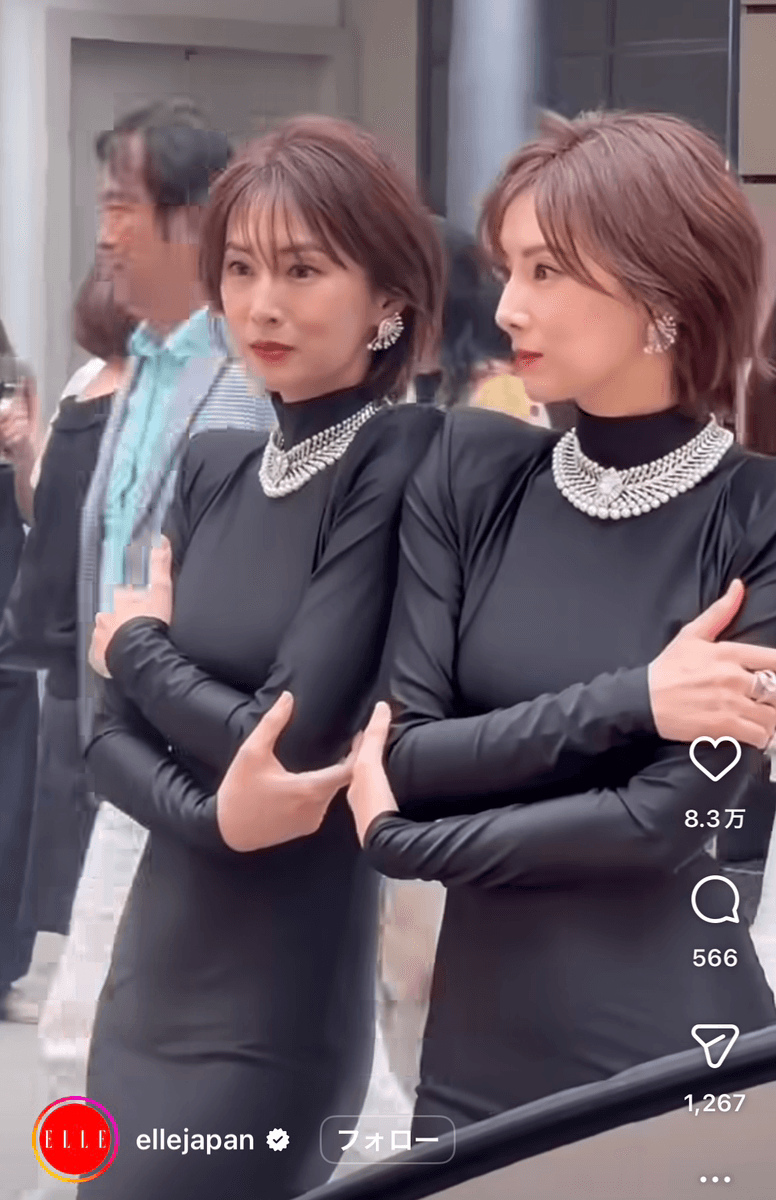 ELLE Japan (@ellejapan)の公式インスタグラムより