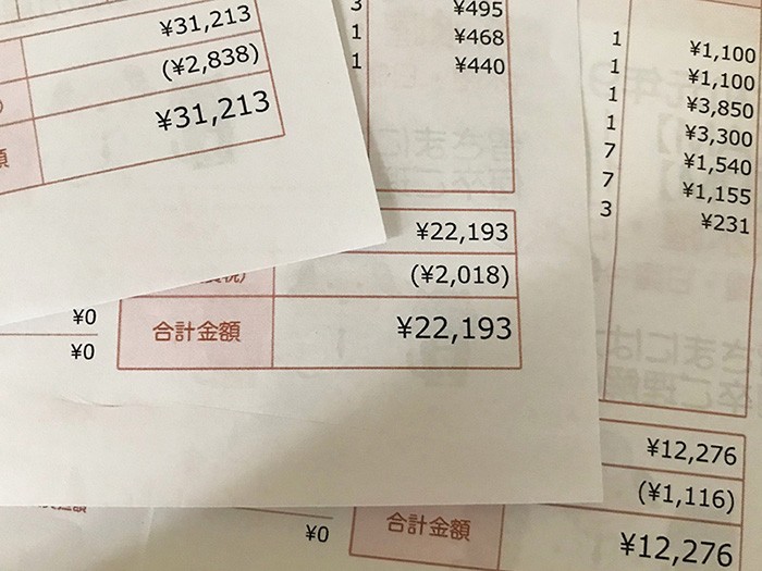 エコーやレントゲン、血液検査などで保険適用外の場合には数万円の支払いもしばしば。