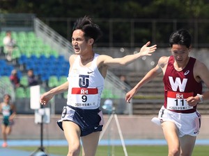 東洋大・松井海斗がスパート勝負を制し個人選手権5000mV「勝ち切れてよかった」
