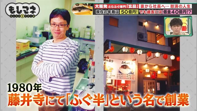 「玄品」は1980年、創業者である山口聖二さんが大阪・藤井寺にて「ふぐ半」という名前でスタート©テレビ大阪