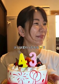 動画の最後では素敵な笑顔を見せている／はなさん提供