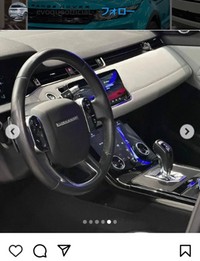 レンジローバー・イヴォークのインスタグラム＠evoqueofficialより