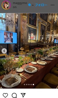 マギーのインスタグラム＠maggymoonより