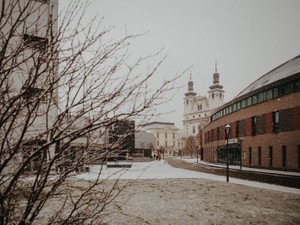 勉強に打ち込むクリスマス。イヤリングは付けてみたけれど