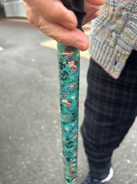 「おそ松さん」のマスキングテープがぐるぐる巻きにされていました！