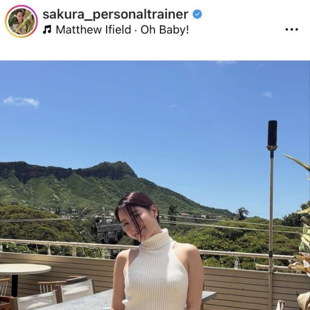 Sakuraのインスタグラム＠sakura_personaltrainerより